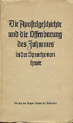 Apostelgeschichte und Offenbarung 1935