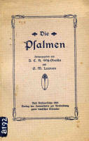 Witz-Oberlin - Psalmen